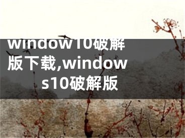 window10破解版下载,windows10破解版