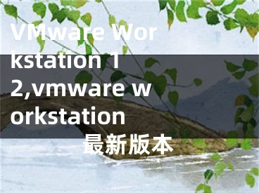 VMware Workstation 12,vmware workstation最新版本