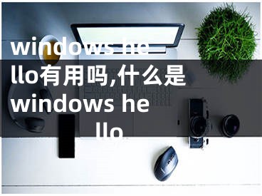 windows hello有用吗,什么是windows hello