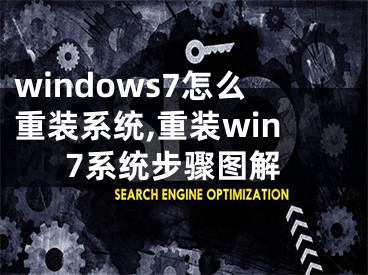 windows7怎么重装系统,重装win7系统步骤图解