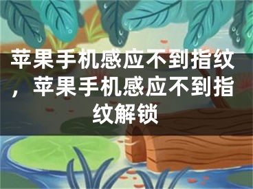 苹果手机感应不到指纹，苹果手机感应不到指纹解锁