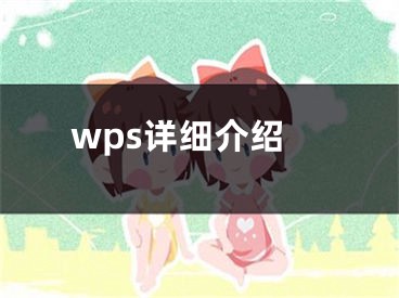 wps详细介绍