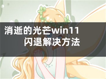 消逝的光芒win11闪退解决方法