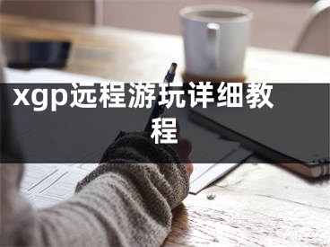 xgp远程游玩详细教程