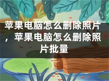 苹果电脑怎么删除照片，苹果电脑怎么删除照片批量