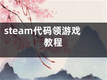 steam代码领游戏教程