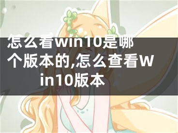 怎么看win10是哪个版本的,怎么查看Win10版本