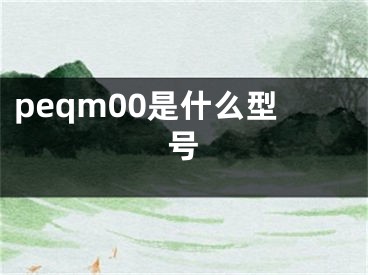 peqm00是什么型号