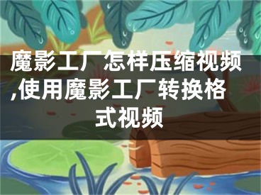 魔影工厂怎样压缩视频,使用魔影工厂转换格式视频