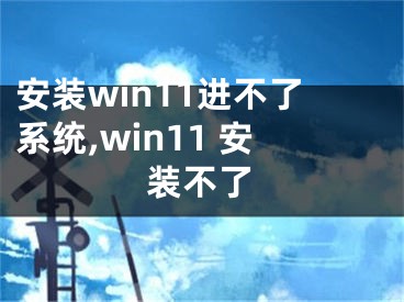 安装win11进不了系统,win11 安装不了