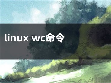 linux wc命令