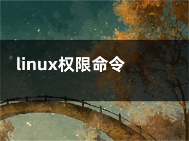 linux权限命令