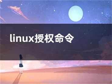 linux授权命令