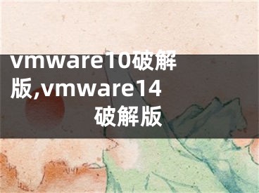 vmware10破解版,vmware14破解版