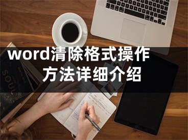 word清除格式操作方法详细介绍