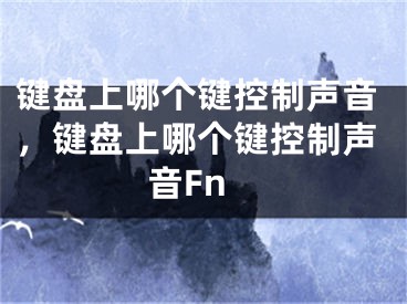 键盘上哪个键控制声音，键盘上哪个键控制声音Fn