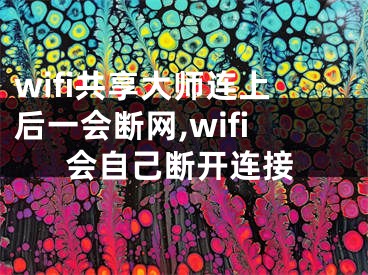 wifi共享大师连上后一会断网,wifi会自己断开连接 