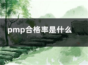 pmp合格率是什么