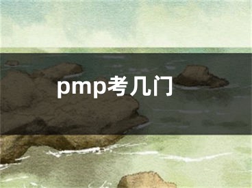 pmp考几门