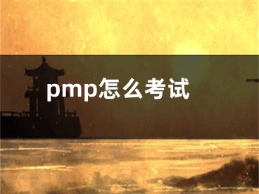 pmp怎么考试