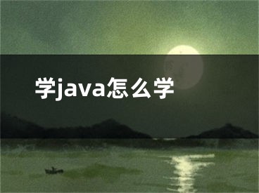 学java怎么学