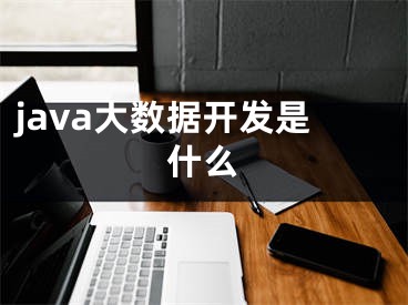 java大数据开发是什么