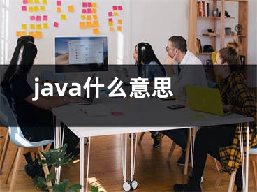 java什么意思