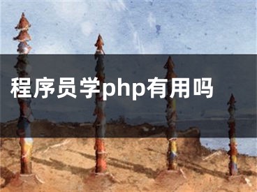 程序员学php有用吗