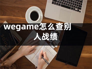 wegame怎么查别人战绩