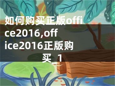 如何购买正版office2016,office2016正版购买_1